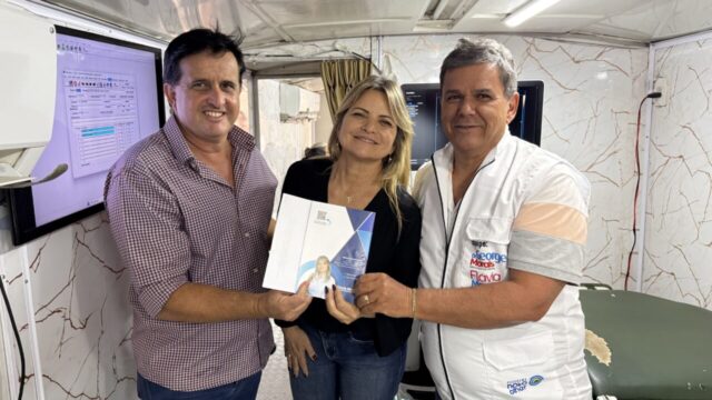 Prefeito Allisson Peixoto acompanha ação “Saúde em Movimento” e destaca importância da prevenção em Goiandira