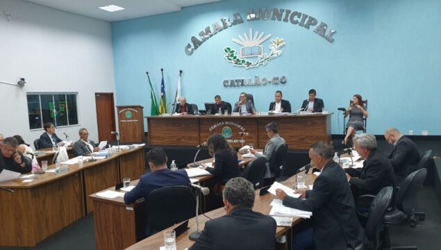 Câmara de Catalão realiza 36ª Sessão Ordinária de 2025 com votações e novas indicações parlamentares