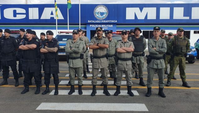 Continuação da Operação Guardião da Estrada de Ferro é lançada em Catalão; ações também vão focar em crimes ambientais e nas zonas rurais