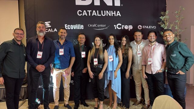 BNI Catalunha reúne empresários de Catalão e transforma networking em oportunidades de negócios