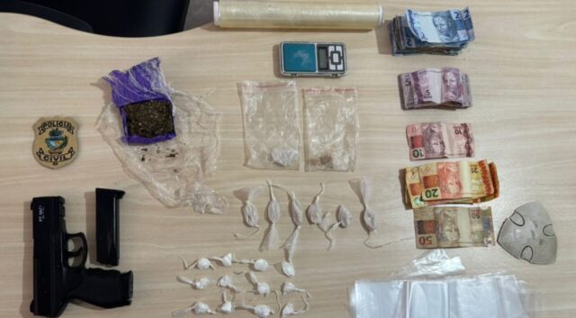Polícia Civil prende jovem e apreende drogas em operação em Ouvidor