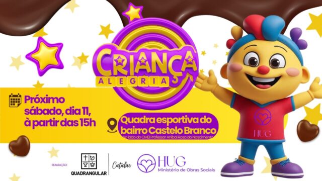 Mais de mil sorrisos: Igreja Quadrangular leva o projeto “Criança Alegria” às crianças de Catalão