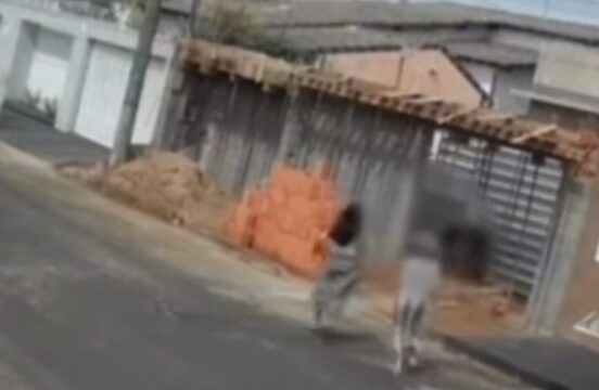 VÍDEO: Mãe e filha impedem furto ao surpreender invasor em casa em construção em Uberlândia