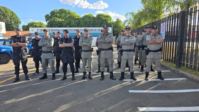 Operação Escudo 26: Polícia Militar intensifica ações preventivas e reforça presença em Catalão e região