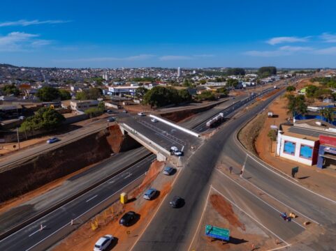 Obras de duplicação da BR-050 em Catalão alcançam 96% de conclusão