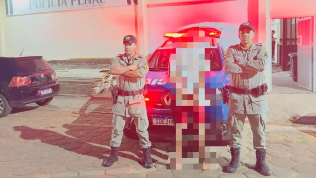 Homem é preso por descumprir medida protetiva e tentar fugir da polícia em Orizona