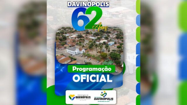 Davinópolis inicia programação dos 62 anos com caminhada, shows e atividades culturais