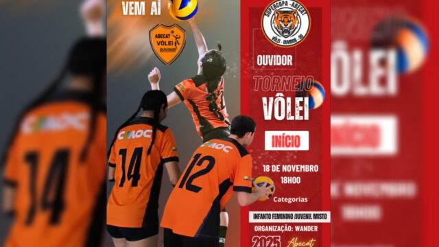Supercopa ABECAT Ouvidorense de Vôlei 2025 reunirá 9 equipes em torneio interno