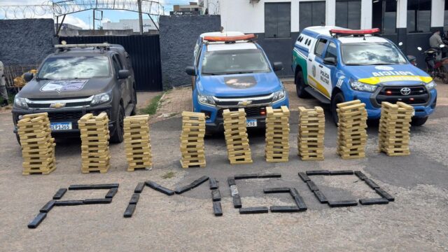 Polícia Militar apreende cerca de 500 kg de drogas em ação integrada na zona rural de Cristalina