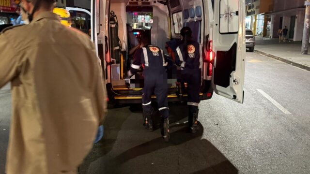 Motociclista fica ferido em acidente no bairro Chaud, em Catalão