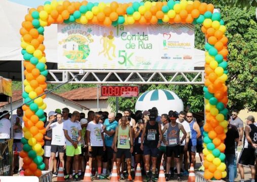 Nova Aurora realiza a 3ª Edição da Corrida de Rua “5K + Saúde” neste domingo