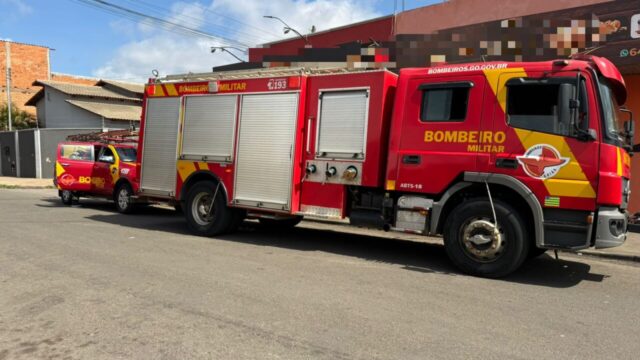 Princípio de incêndio é registrado em panificadora no bairro Leblon, em Catalão