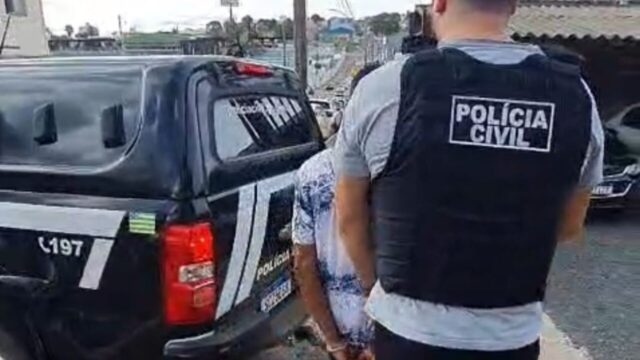 Polícia Civil prende suspeito de incendiar pátio da corporação em Catalão