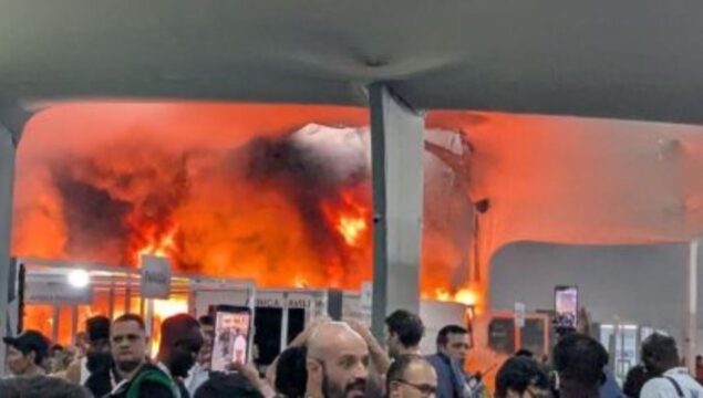 URGENTE: Incêndio atinge pavilhão da COP30 em Belém; governador do PA diz que não há feridos
