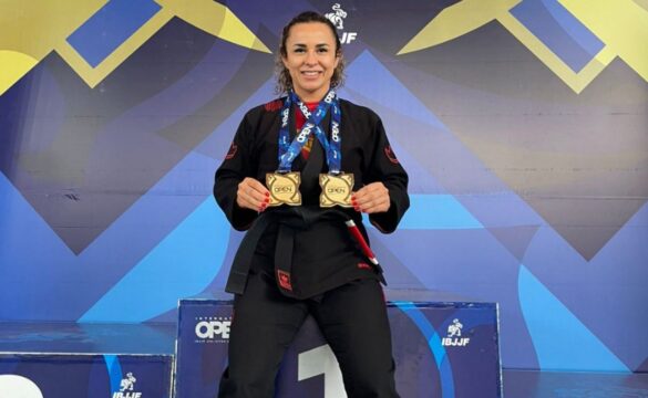 Atleta de Catalão Andréa Pires brilha no jiu-jitsu nacional e conquista quatro medalhas em dois finais de semana