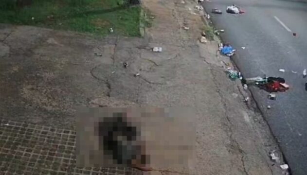 Idosa é atropelada e arremessada a três metros em cruzamento de Uberlândia