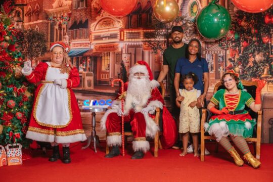 Natal das Crianças CMOC encanta famílias com celebrações especiais em Goiás e Cubatão