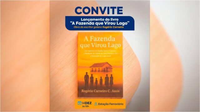Três Ranchos apoia lançamento de livro que resgata a história do Lago Azul e das famílias pioneiras