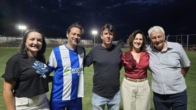 Cumari reinaugura Estádio João Serafim Agapito com nova iluminação e cabine de transmissão