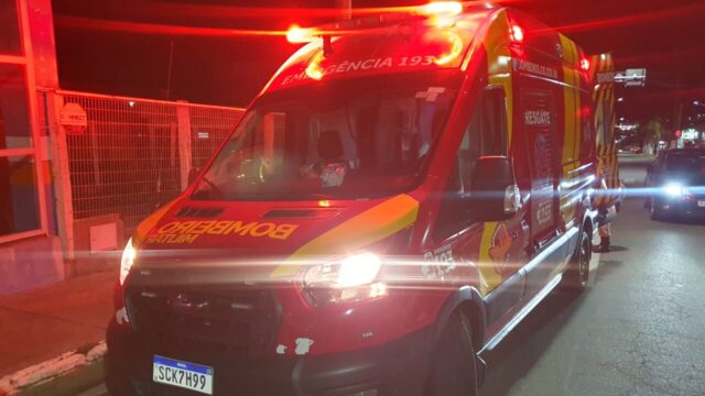 Homem fica ferido após colisão entre duas motos em avenida de Catalão