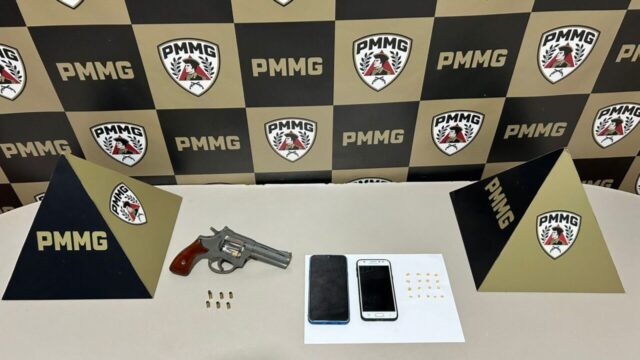 Polícia Militar prende homem por tráfico de drogas, porte ilegal de arma e resistência em Monte Carmelo