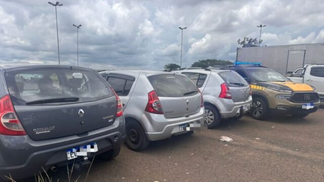 CPE/BPMRv prende homem por clonagem de veículos e apreende três carros na BR-050, em Uberlândia