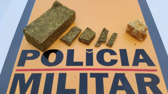 Homem de 41 anos é preso por tráfico de drogas na BR-352, em Coromandel