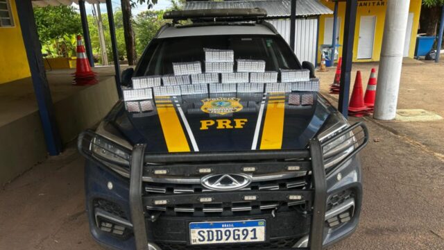 RF apreende cerca 13 mil comprimidos de rebite na BR-153, em Porangatu