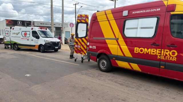 Trabalhador da Prefeitura fica gravemente ferido após ser atropelado no Jardim Primavera, em Catalão
