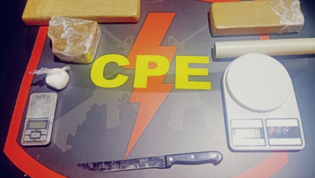 CPE prende homem de 32 anos por tráfico de drogas após operação no setor central de Ipameri