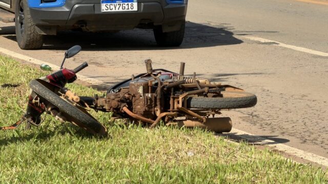 Motociclista morre após acidente de trânsito no bairro Santa Cruz, em Catalão