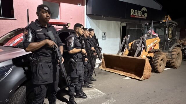 Retroescavadeira avaliada em R$ 470 mil é recuperada pela CPE em Catalão; caso é ligado a possível estelionato