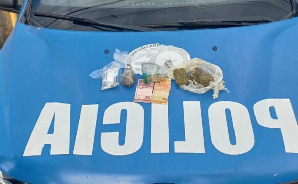 Polícia Militar realiza operação contra tráfico de drogas e prende suspeito em Três Ranchos