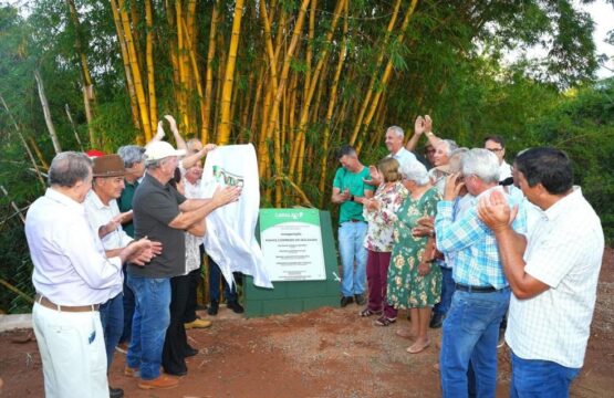 Catalão inaugura nova ponte sobre o Córrego Bálsamo e melhora acesso na zona rural