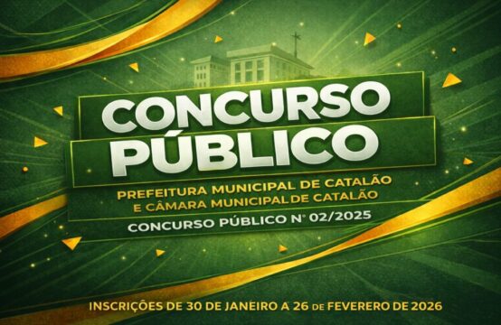 Prefeitura e Câmara de Catalão abrem concurso público com salários de até R$ 11,7 mil