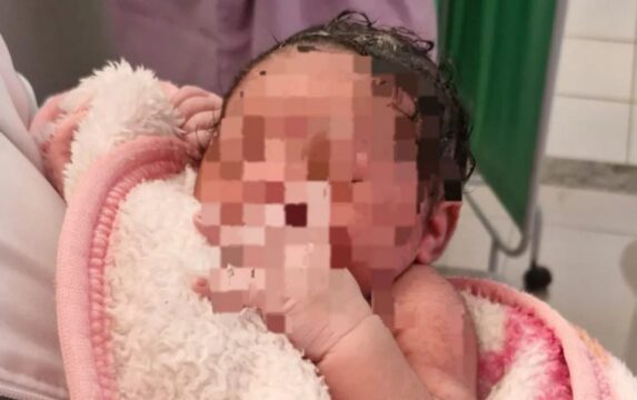 Parto domiciliar mobiliza Bombeiros e termina com mãe e bebê em boas condições em Araguari