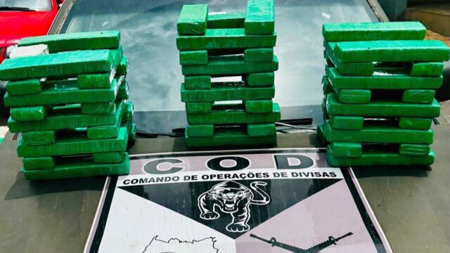 Casal é preso pelo COD com 50 kg de maconha durante operação em Cristalina