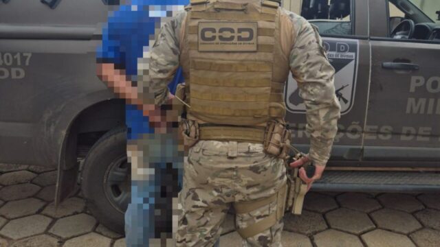 Foragido da Justiça é preso em Catalão durante operação integrada do COD e PM