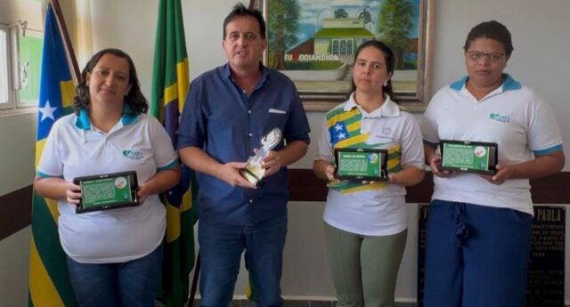 Goiandira é premiada pela segunda vez no Prêmio Zé Gotinha do Cerrado; equipe de saúde recebe homenagem