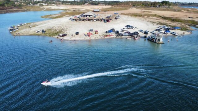 Prainha do Lago Azul, em Três Ranchos, ganha Wi-Fi público em projeto do Governo de Goiás