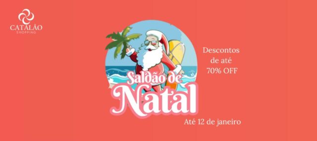 Catalão Shopping realiza Saldão de Natal com descontos de até 70%