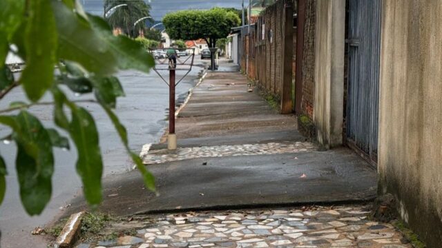 Prefeitura de Marzagão lança campanha “Calçada Livre” para garantir acessibilidade