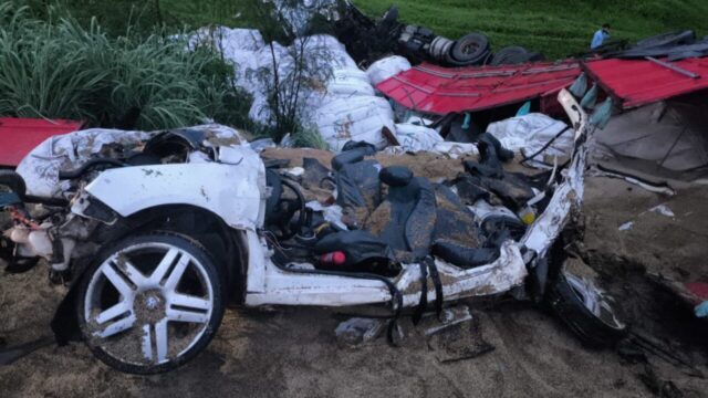 Acidente envolvendo cinco veículos deixa três mortos na BR-060, em Goianápolis