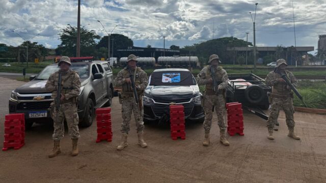 COD apreende 100 kg de maconha em operação contra o tráfico interestadual no sul de Goiás