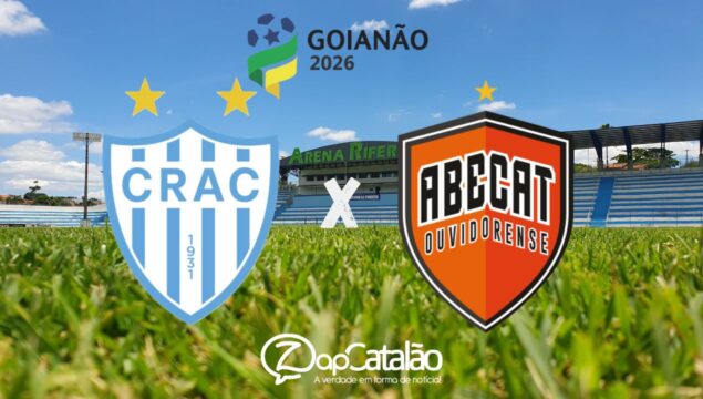 Crac e ABECAT Ouvidorense se enfrentam hoje (18) no Clássico do Sudeste pelo Goianão 2026