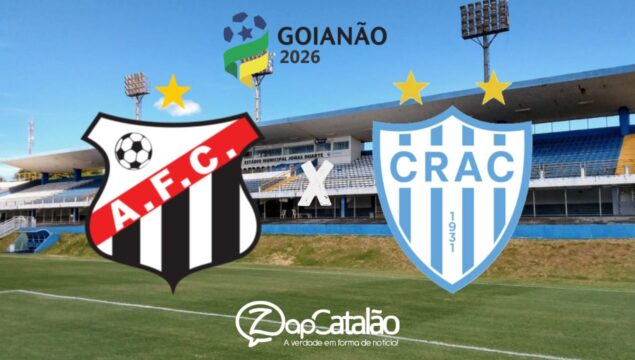 Crac tenta reação no Goianão 2026 e busca primeira vitória fora de casa contra o Anápolis neste domingo (25)