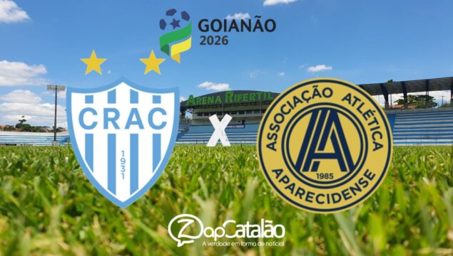 Com novo técnico, Crac encara a Aparecidense nesta quarta (28) em jogo decisivo contra o rebaixamento no Goianão 2026