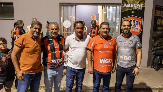 Abecat Store inaugura segunda loja oficial em Ouvidor com presença de autoridades e torcedores