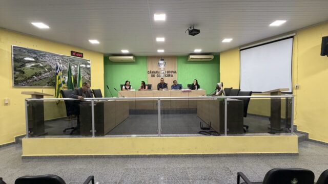 Sessão extraordinária que votaria projeto do Executivo sobre o PRODEN é cancelada por falta de quórum em Goiandira