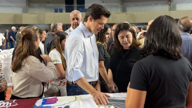 Vice-governador Daniel Vilela visita Catalão e presta última homenagem ao ex-prefeito Haley Margon Vaz